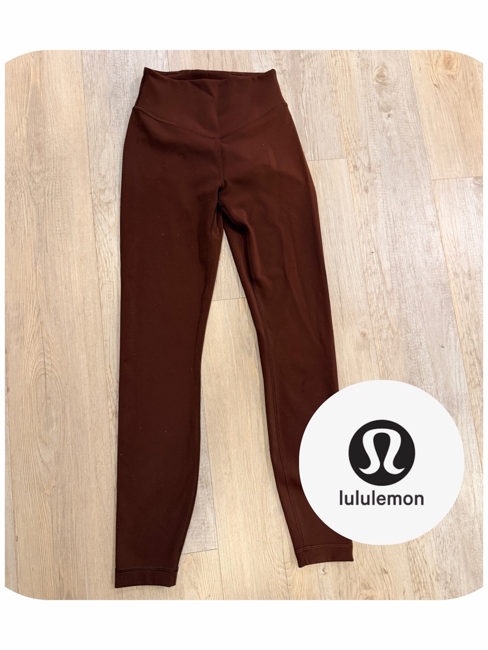 lululemon athletica High-Waist Leggings in Deep Brown